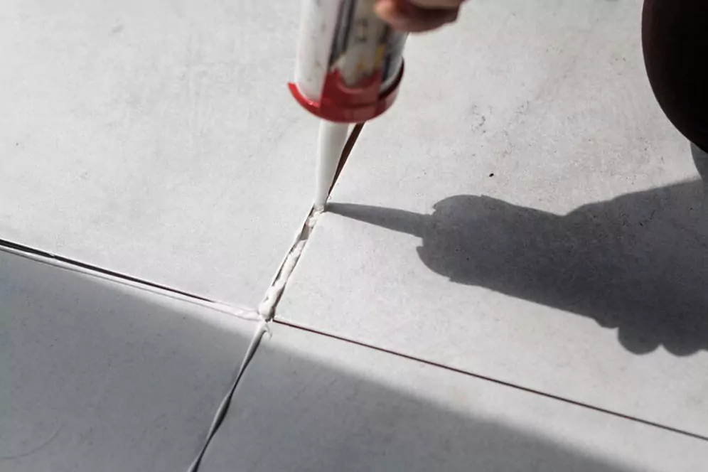 Broken Caulking of the Shower