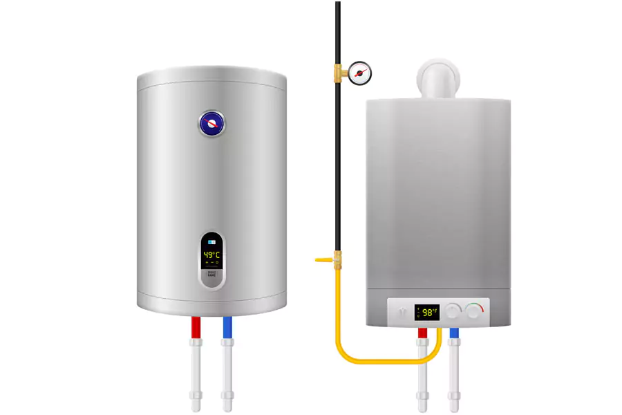Electric tank water heater