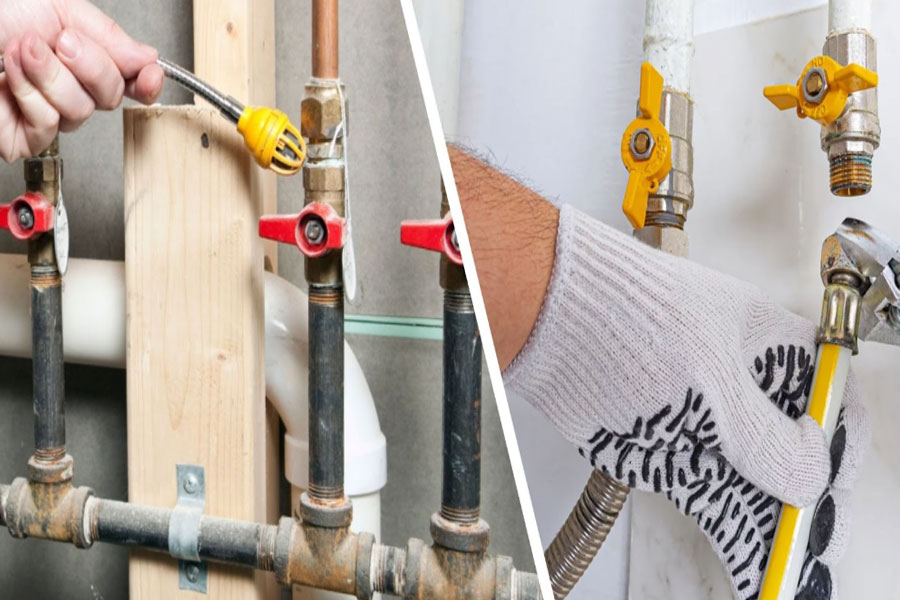 gas line plumbers California