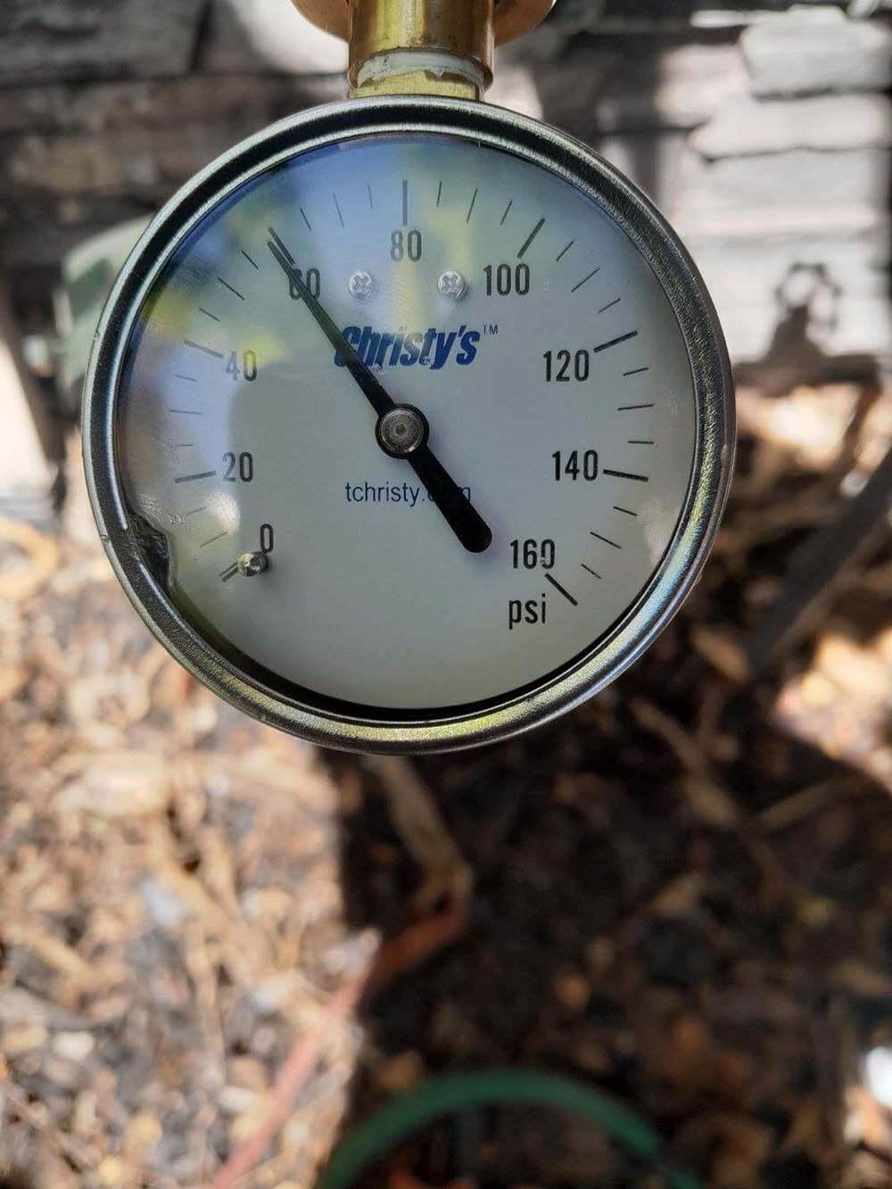 Water pressure regulator install