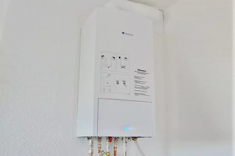 tankless water heater installation