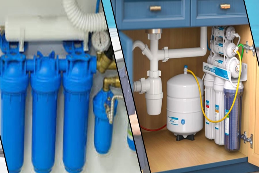 water softener installation