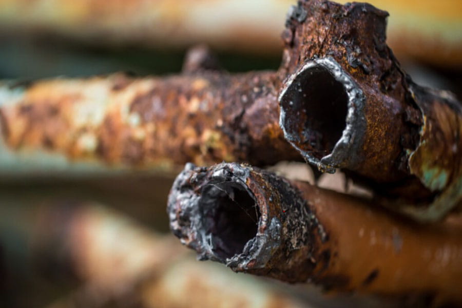Aging Pipes in Pittsburg