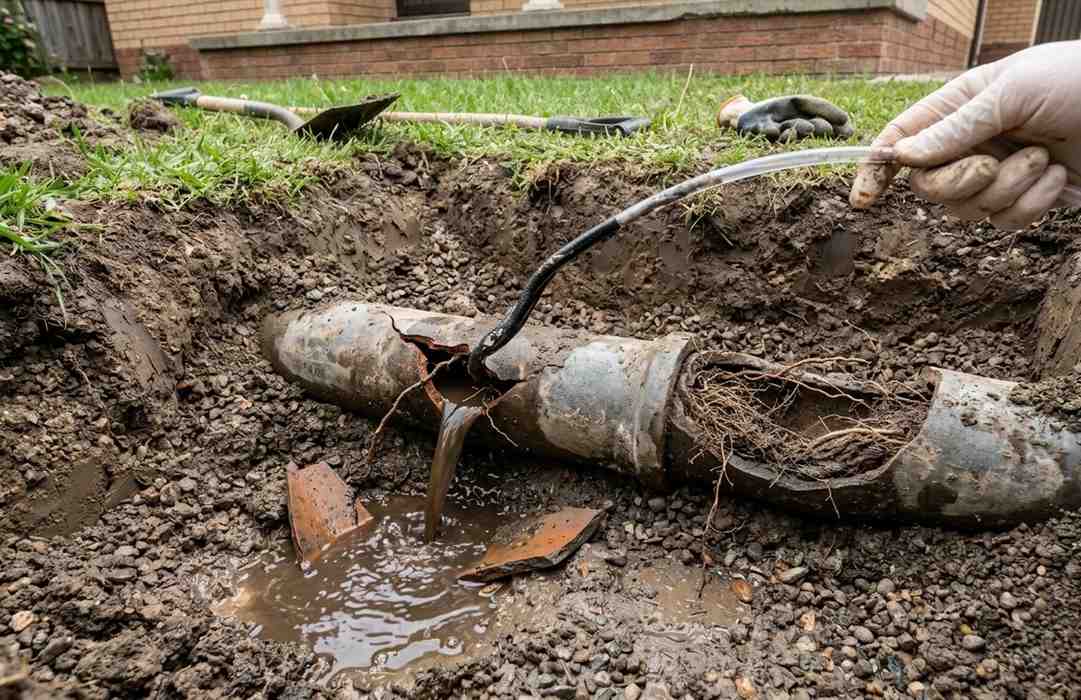 Sewer Line plumbing