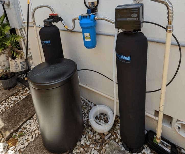 water softener installation