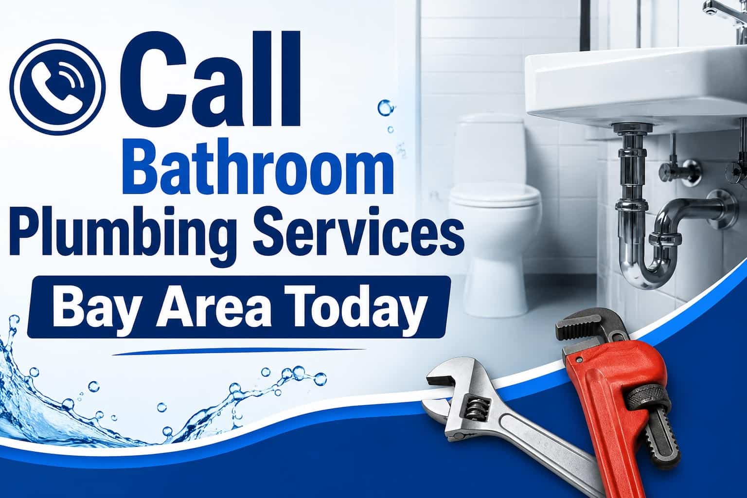 Call Bathroom Plumbing Services Bay Area Today