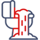 Overflowing toilets