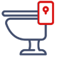 Broken flush handles