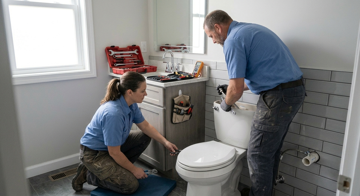 Professional Toilet Installation