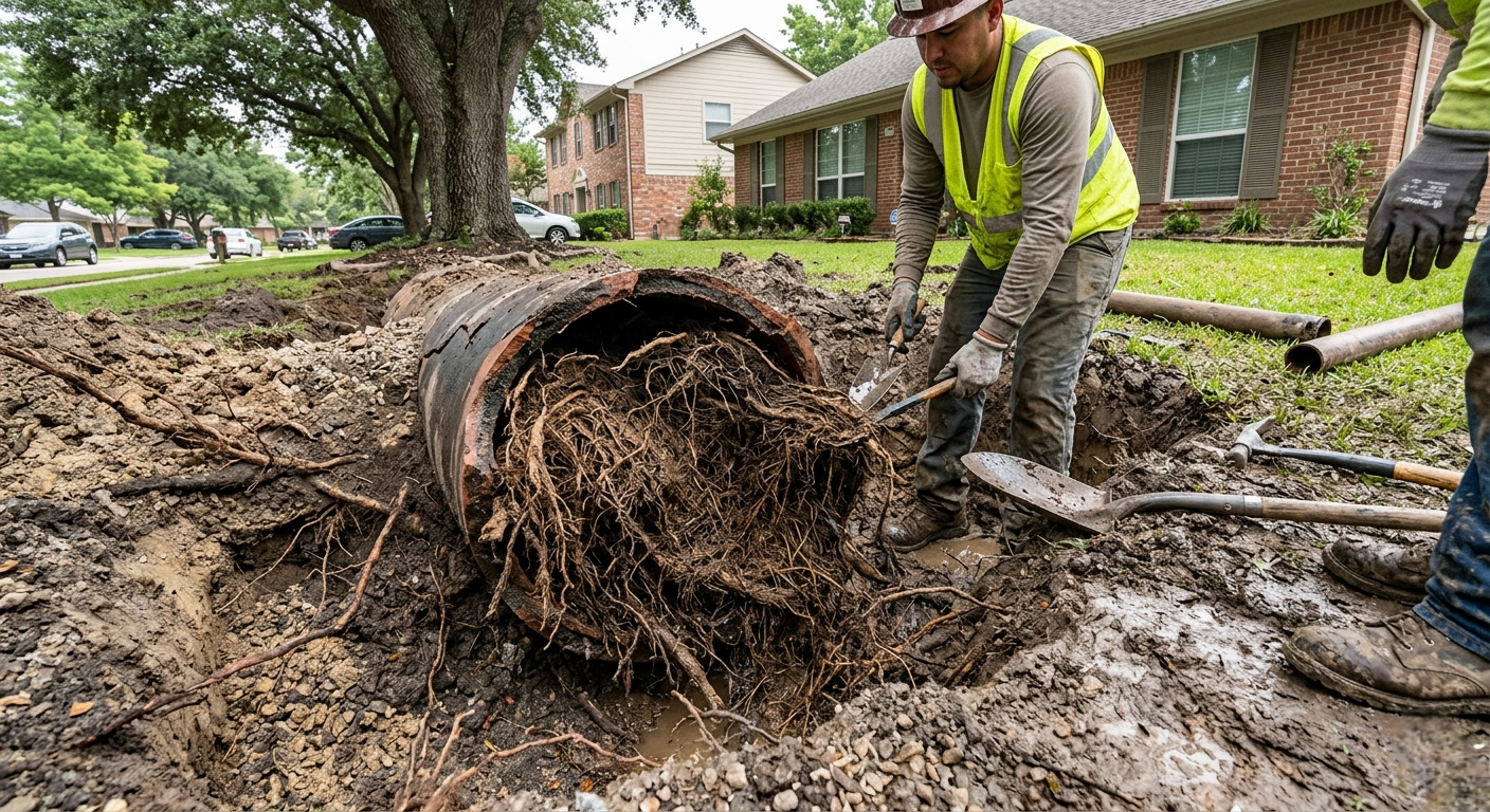 Sewer Line clog