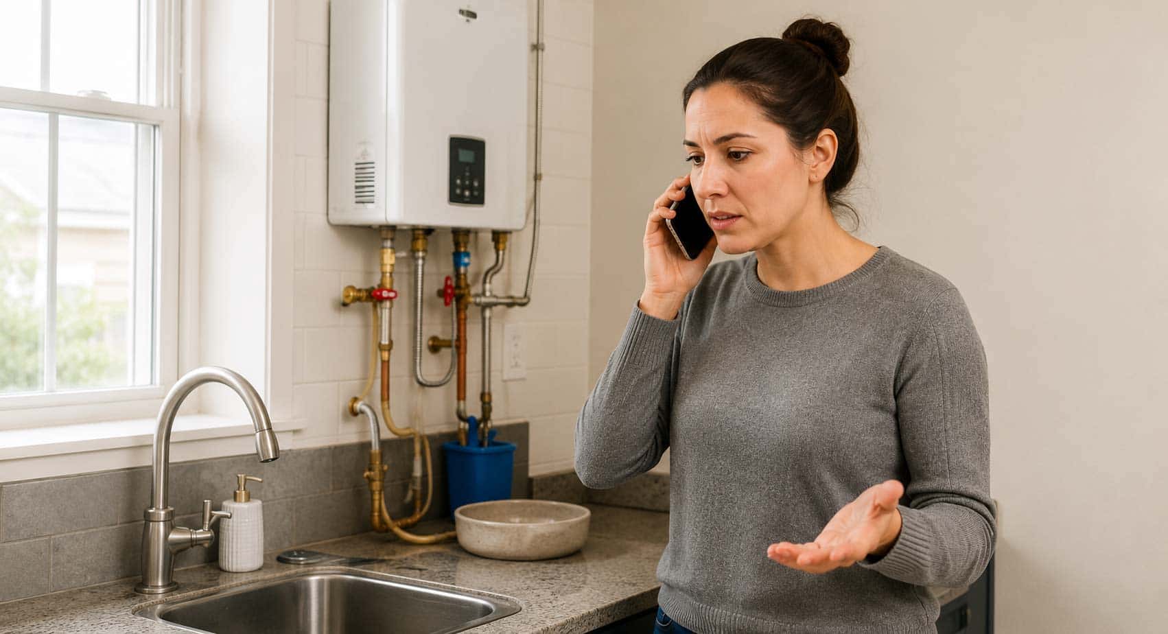 women on call for plumbing service