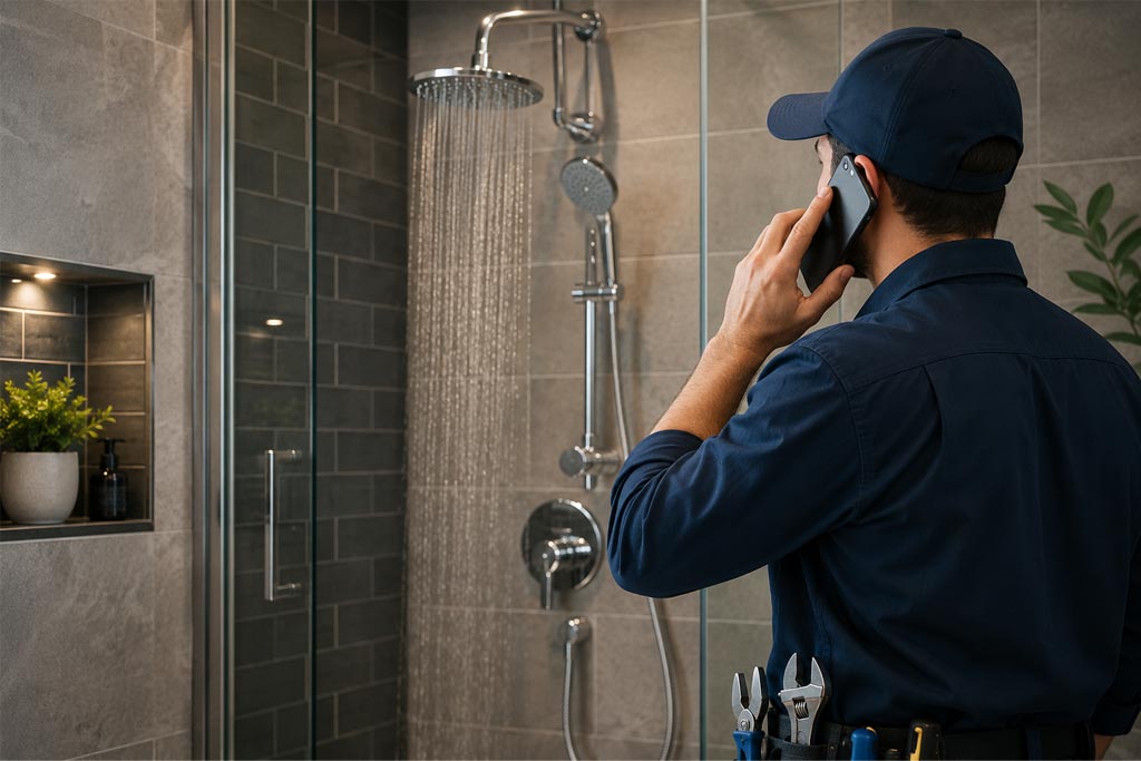 Call Us Today for a Shower Plumbing quote now