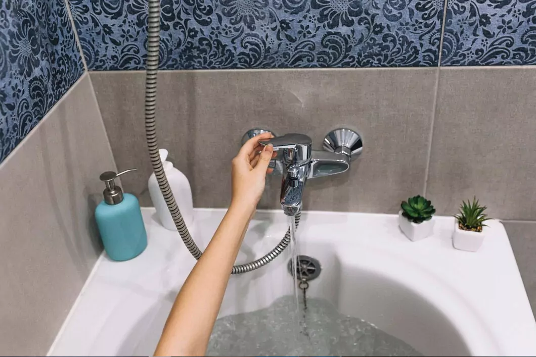 Bathroom faucet dripping