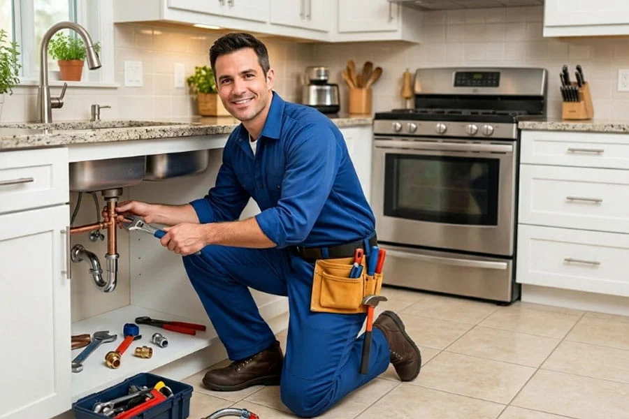 Hiring a plumber in California