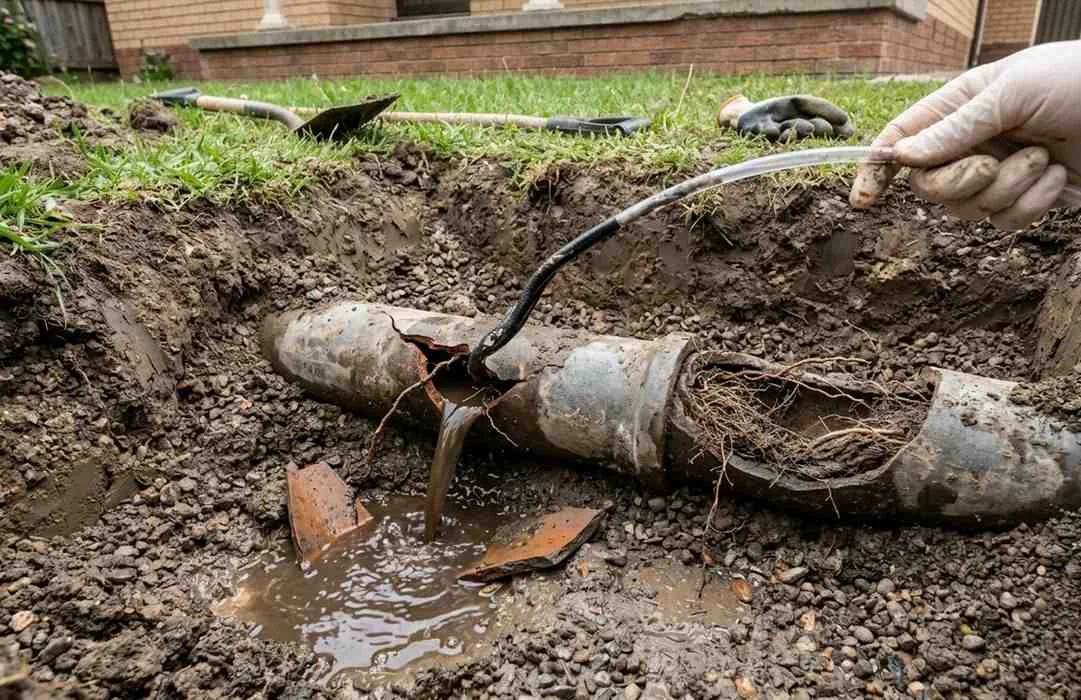Sewer Line plumbing