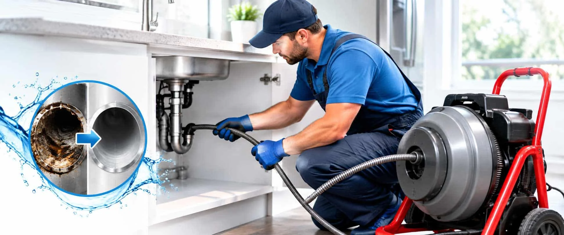 Get Professional Drain Cleaning Services
